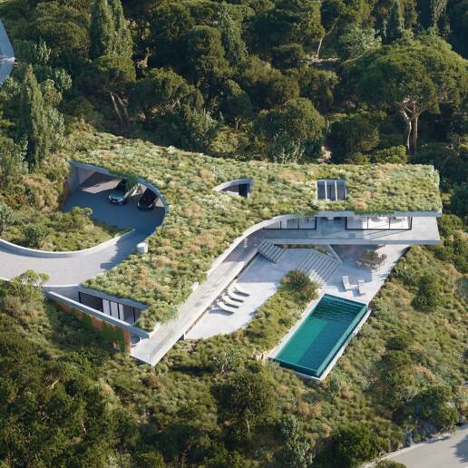 Ultra- Nowoczesne Eco- Luxury Retreat Villas w Monte Burmistrz