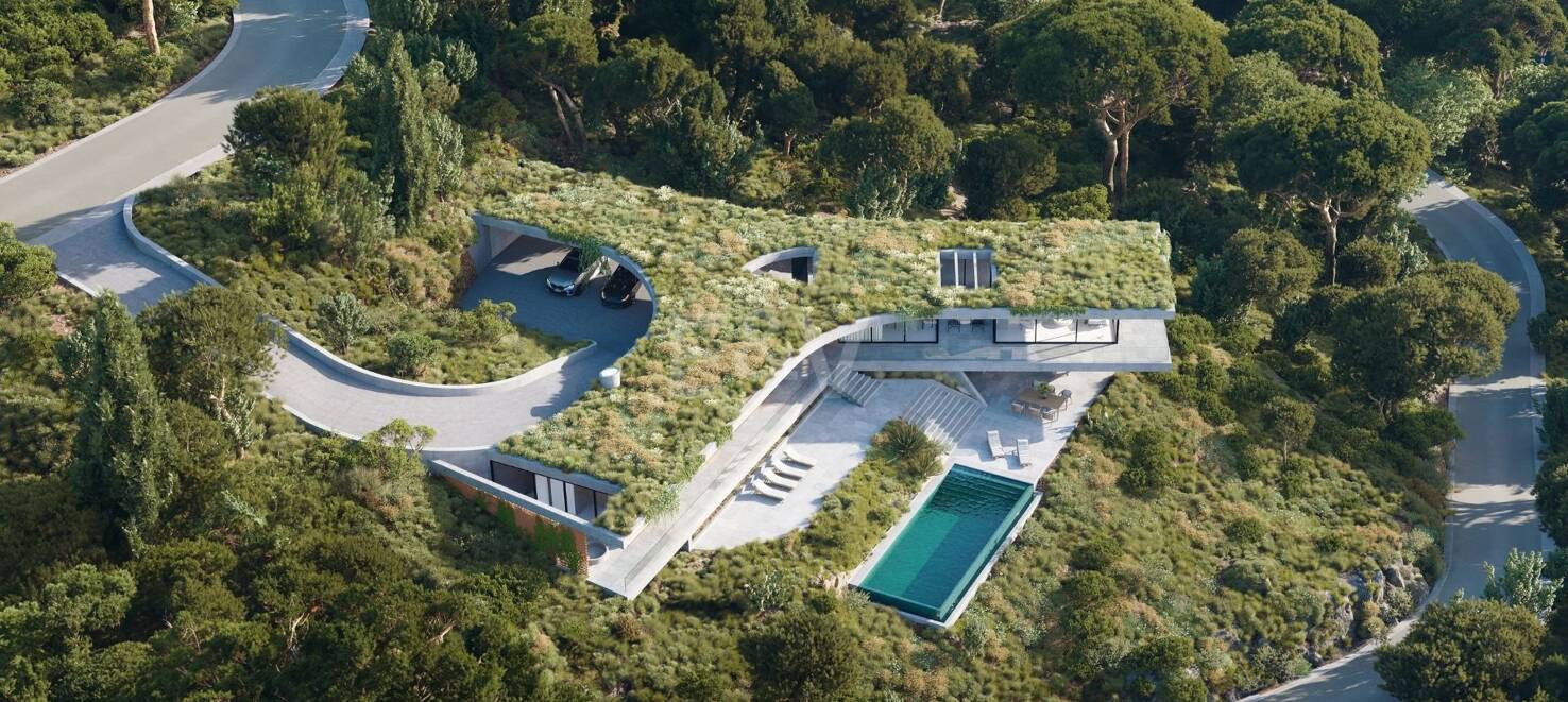 Ultra- Nowoczesne Eco- Luxury Retreat Villas w Monte Burmistrz