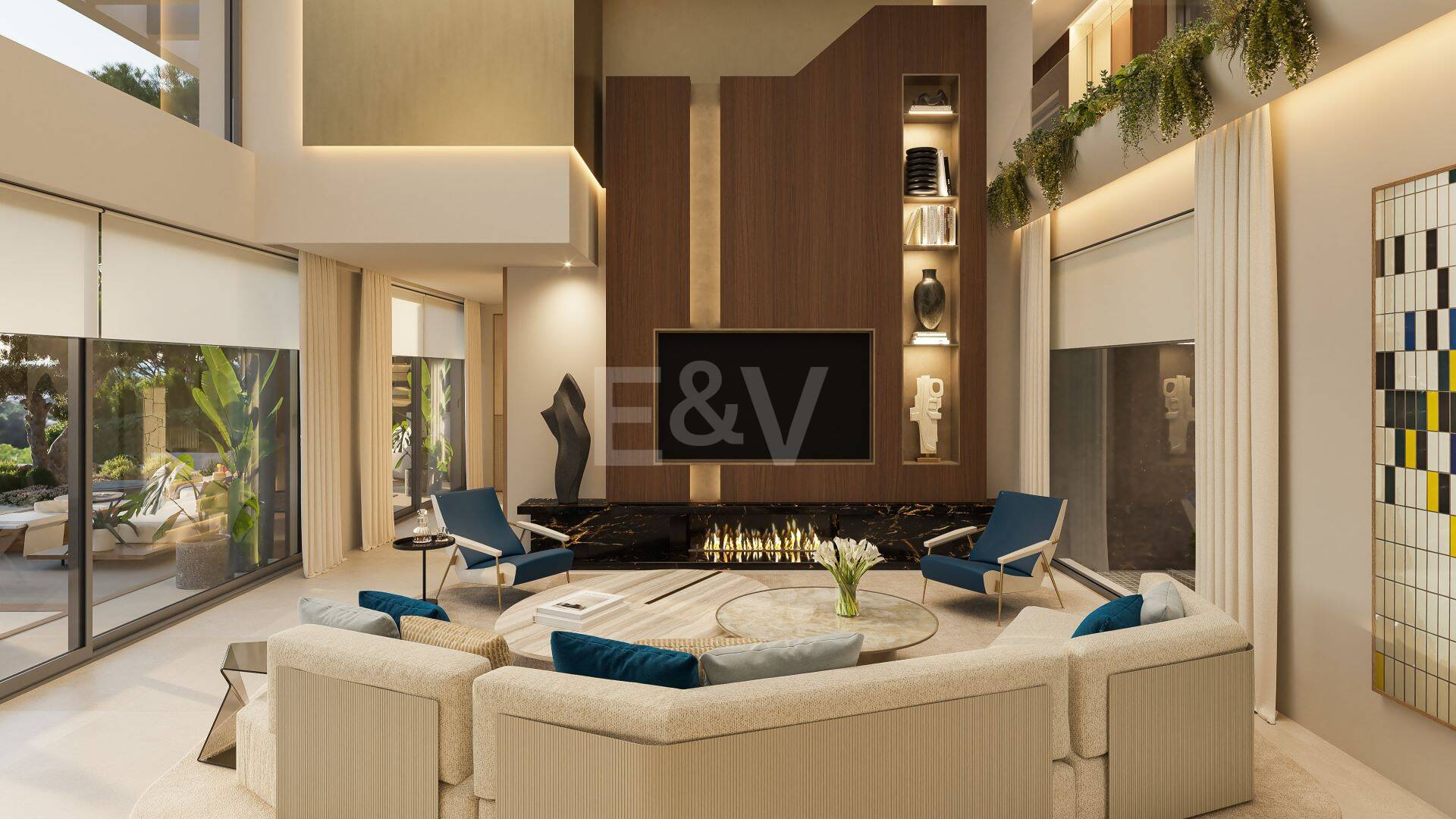 The Avenue, Innovatives Villenprojekt in einer sicheren Oase im besten Bereich von Nueva Andalucía