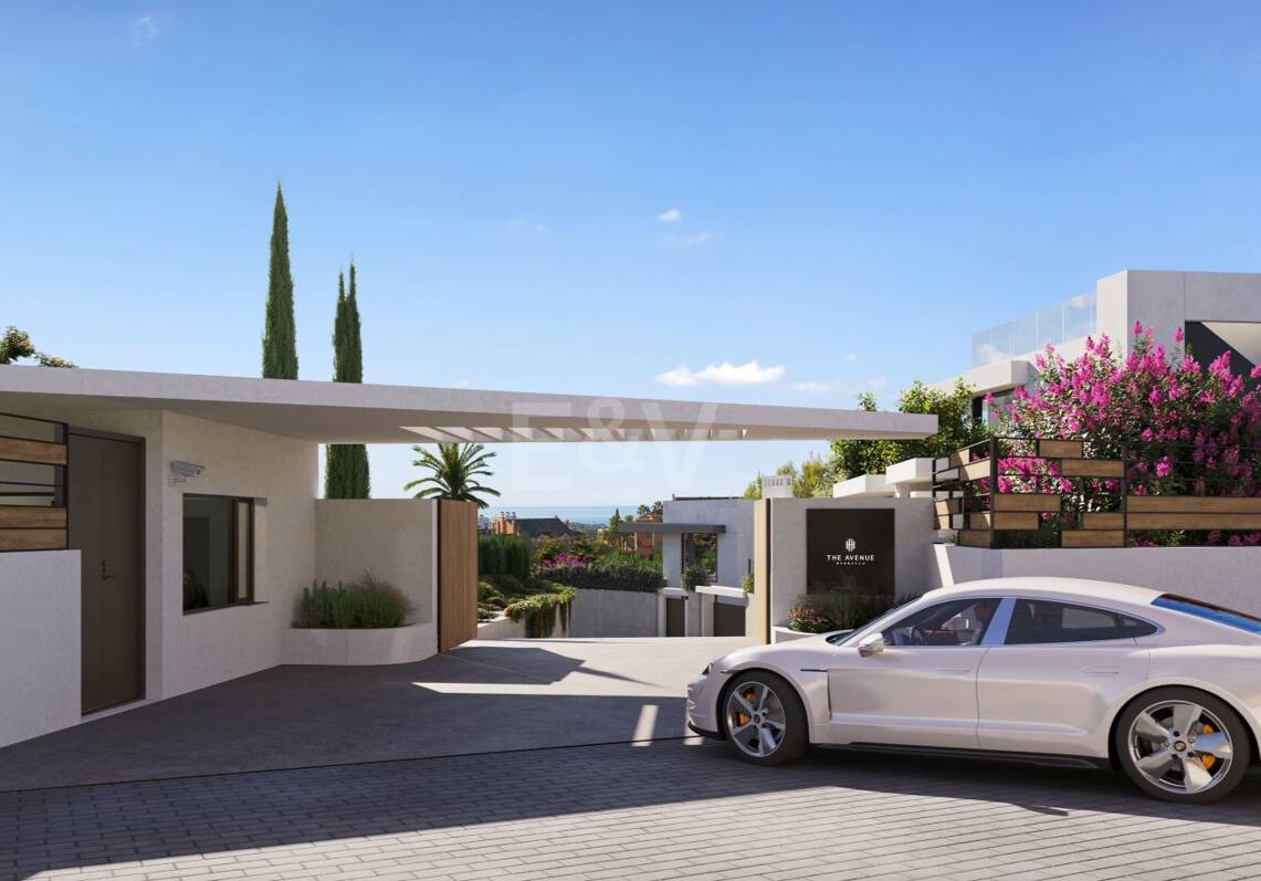 The Avenue, Innovative Villas Project within a Secure Oasis in the Best Area of Nueva Andalucía