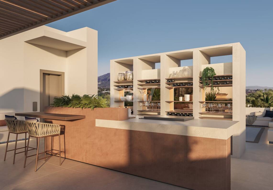 The Avenue, Innovative Villas Project within a Secure Oasis in the Best Area of Nueva Andalucía