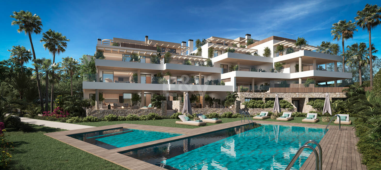 Appartements de luxe modernes dans un complexe prestigieux à Cabopino