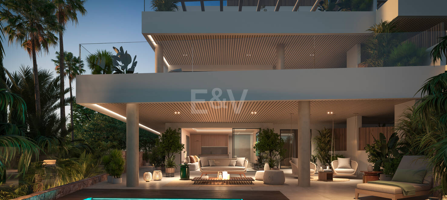 Appartements de luxe modernes dans un complexe prestigieux à Cabopino