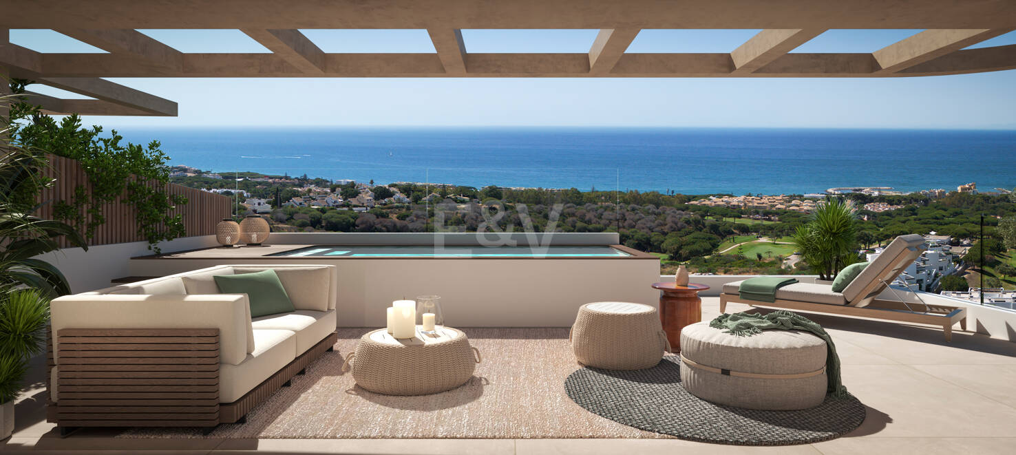 Appartements de luxe modernes dans un complexe prestigieux à Cabopino