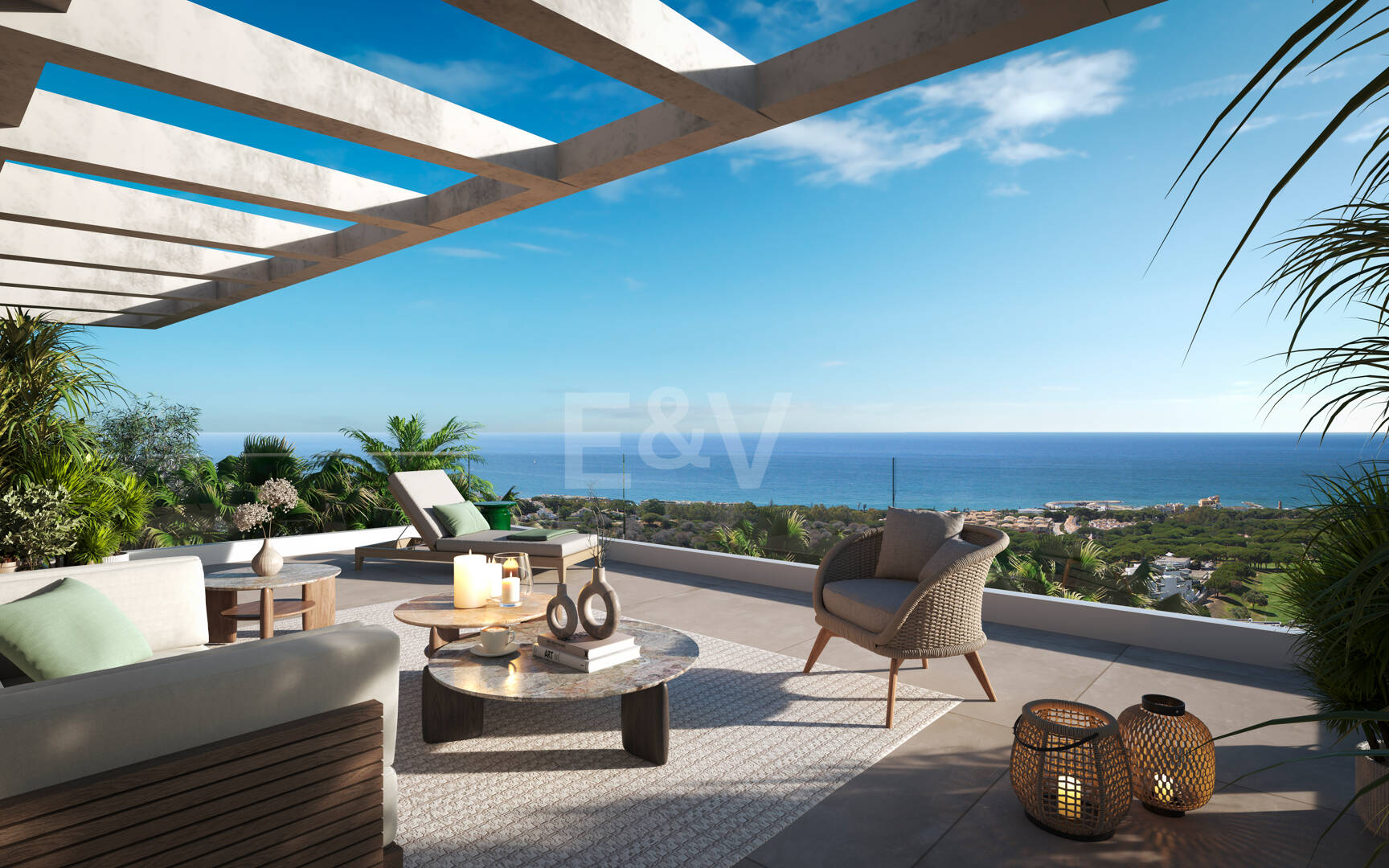 Aruna, Moderna lyxlägenheter i ett prestigefyllt komplex i Cabopino