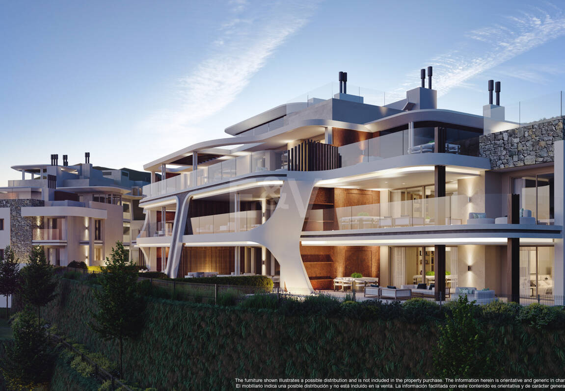 Enebros - Nouveau développement dans le Real de la Quinta - district de Benahavis