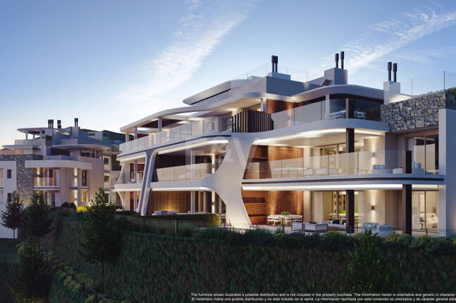 Enebros - Nouveau développement dans le Real de la Quinta - district de Benahavis