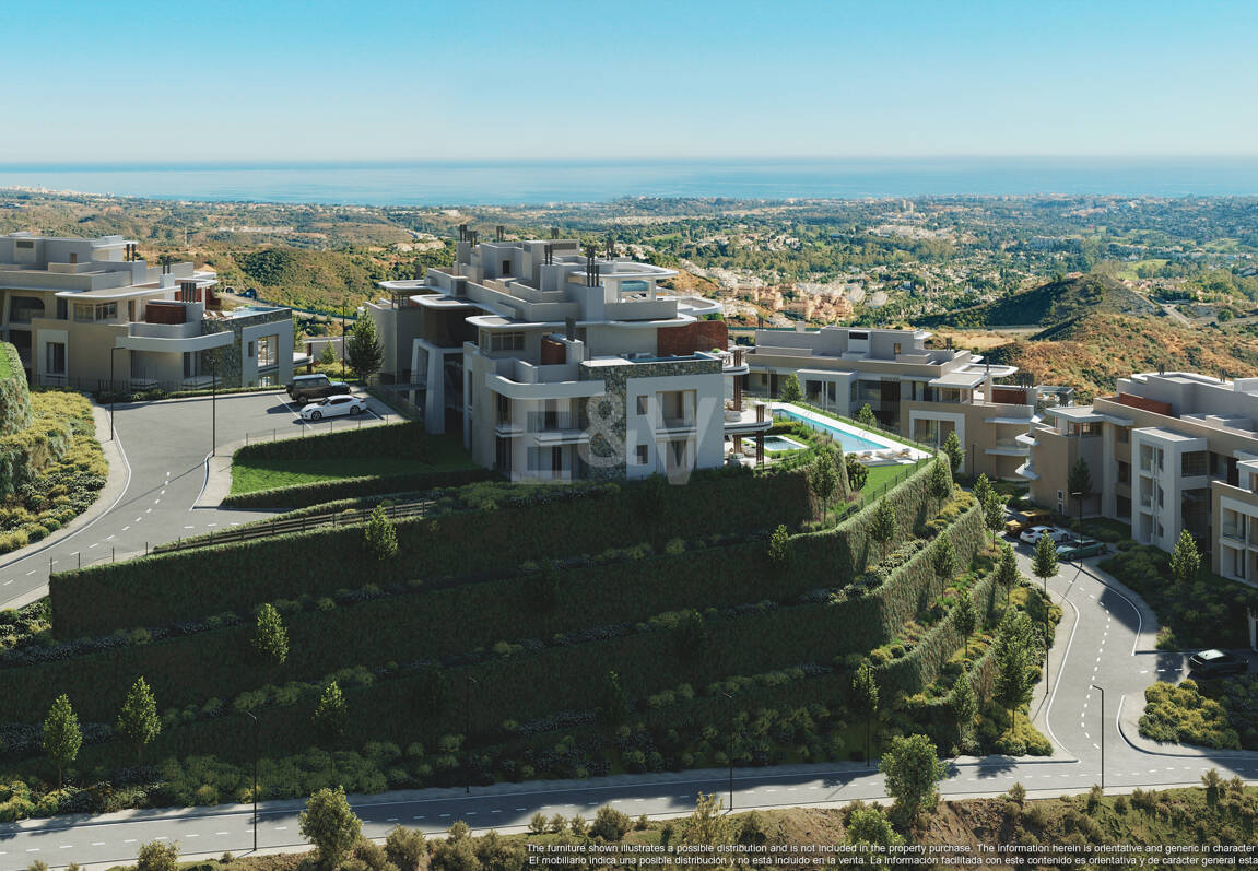 Enebros - Nouveau développement dans le Real de la Quinta - district de Benahavis