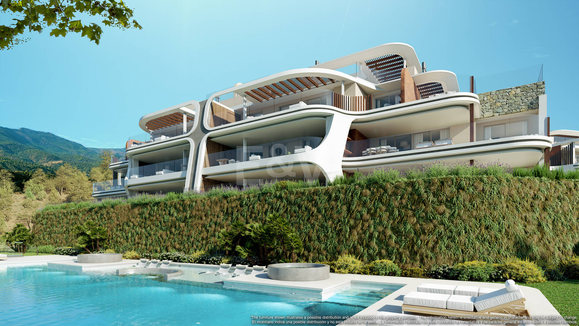 Enebros - Nouveau développement dans le Real de la Quinta - district de Benahavis