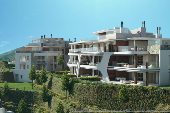 Enebros - Nouveau développement dans le Real de la Quinta - district de Benahavis