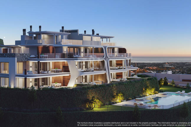 Enebros - Nouveau développement dans le Real de la Quinta - district de Benahavis