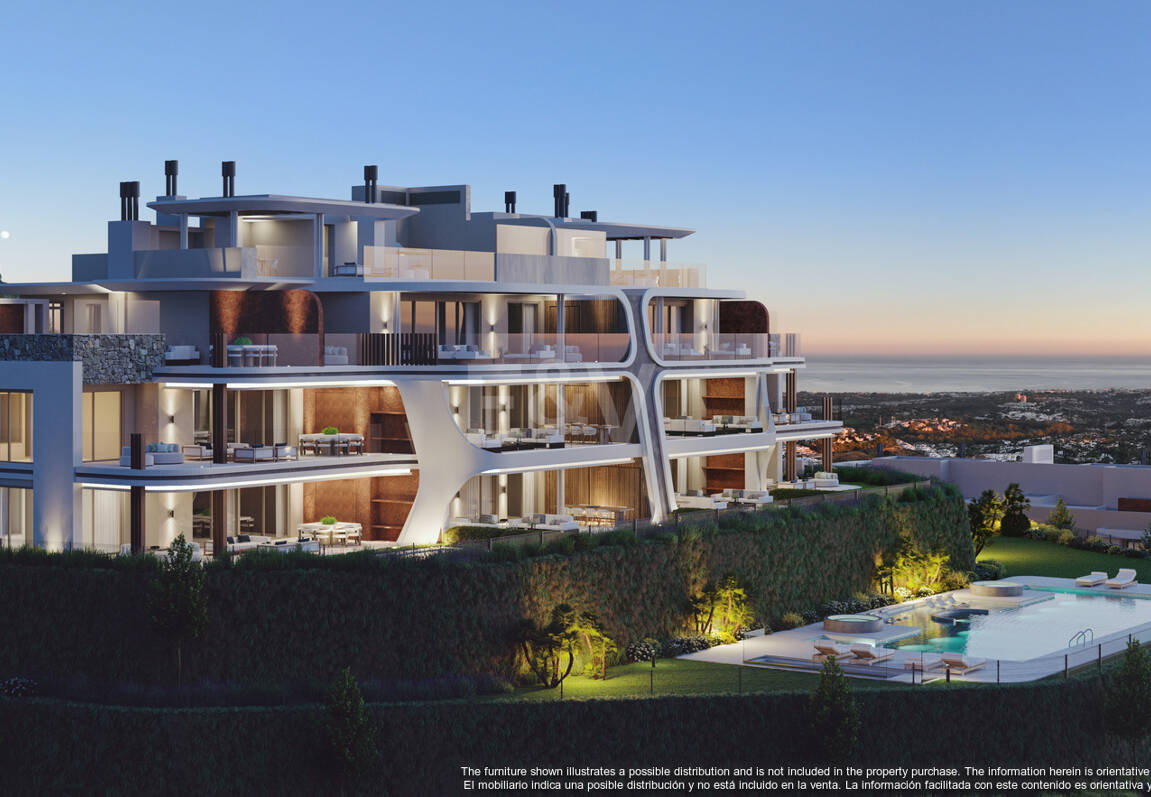 Enebros - Nouveau développement dans le Real de la Quinta - district de Benahavis