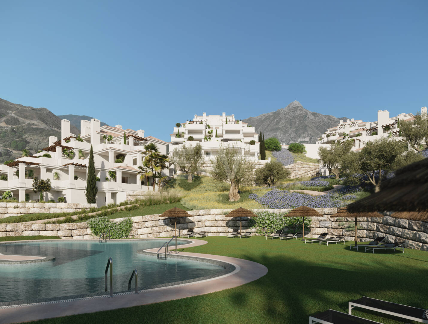 Be Aloha, Upptäck Blissful Living på Costa del Sol: Eleganta hem, fantastisk utsikt och Resort-Style bekvämligheter