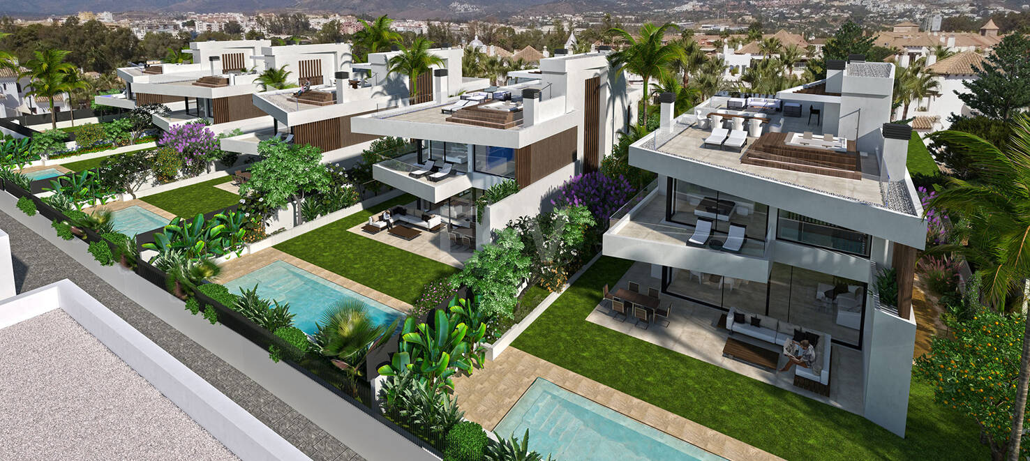 Wir stellen eine limitierte Kollektion vor: 5 exquisite Villen im Herzen von Puerto Banús