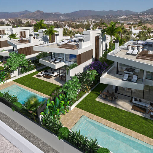 Wir stellen eine limitierte Kollektion vor: 5 exquisite Villen im Herzen von Puerto Banús