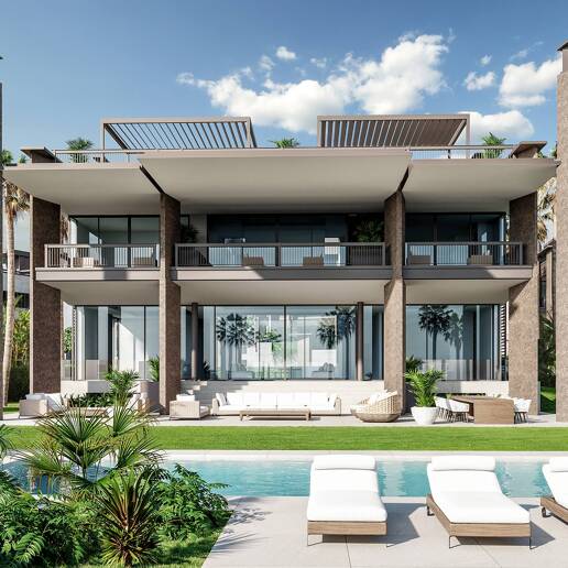 Elegant residential villa project in Puerto Banús