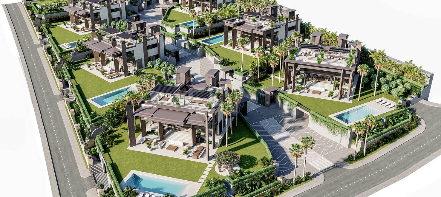 Elegant residential villa project in Puerto Banús