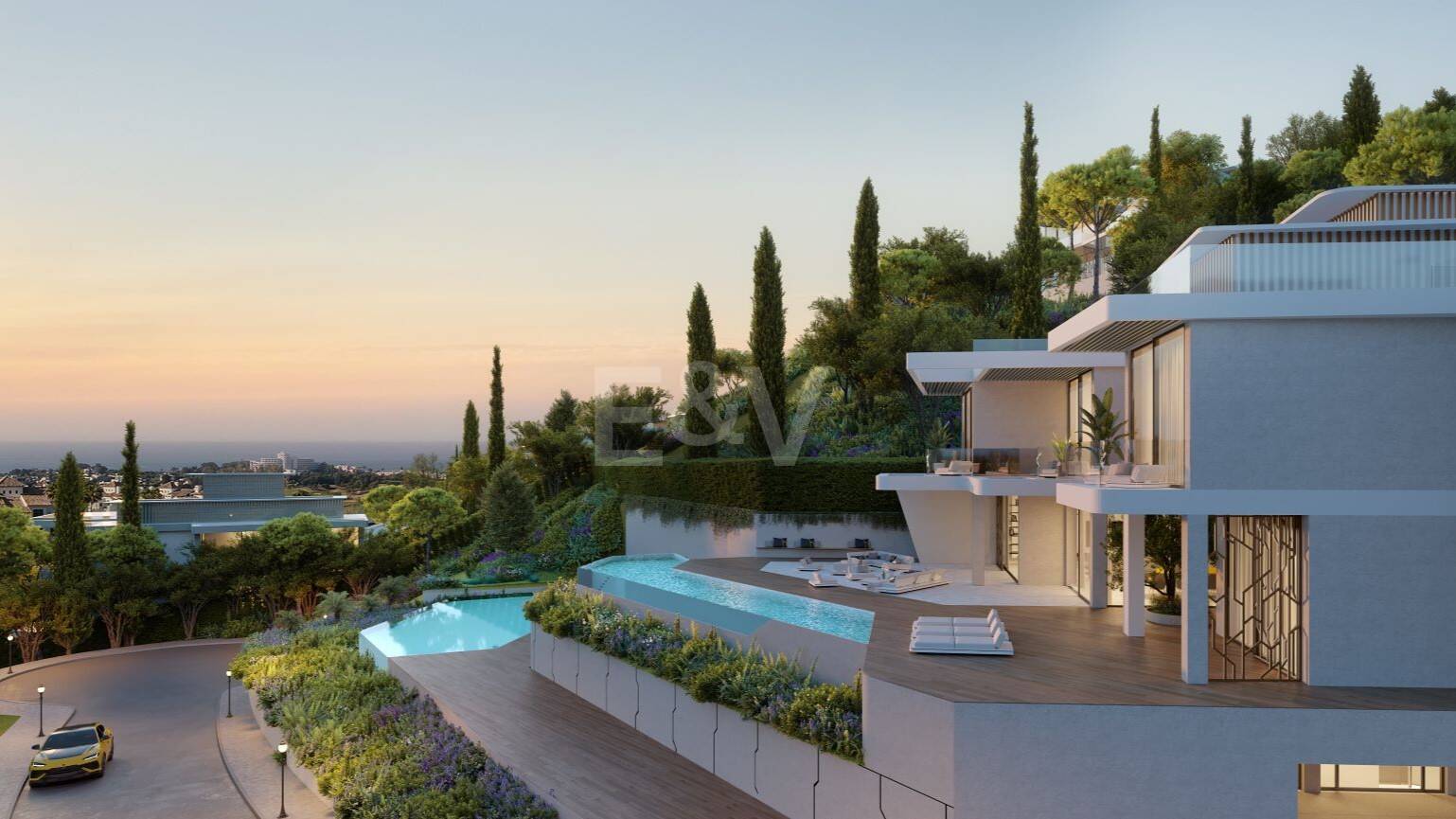 Tierra Viva, Présentation d'un chef-d'œuvre iconique: Villas de luxe inspirées de Lamborghini à Benahavís