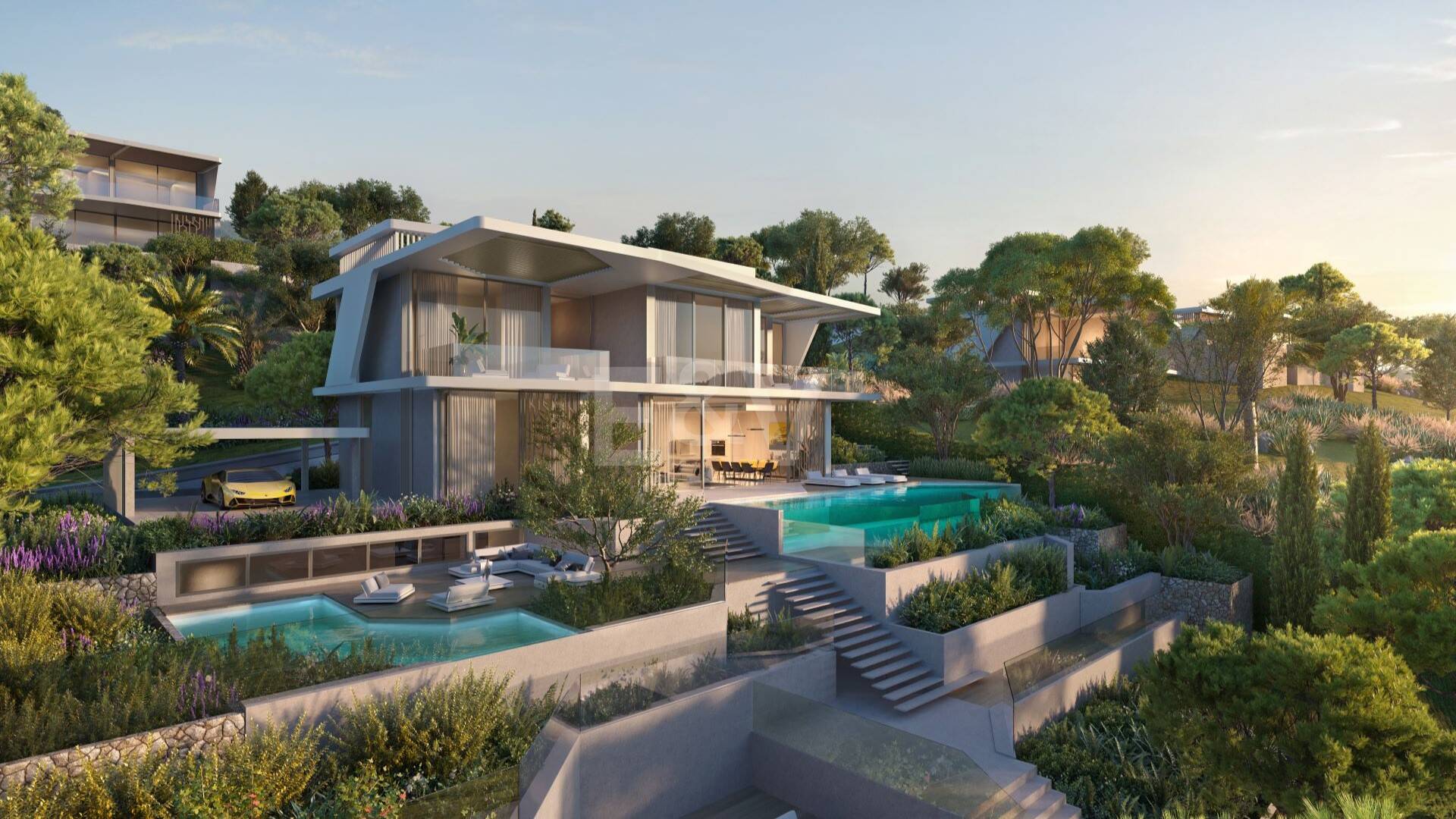 Tierra Viva, Presentando una obra maestra icónica: Villas de lujo inspiradas en Lamborghini en Benahavís