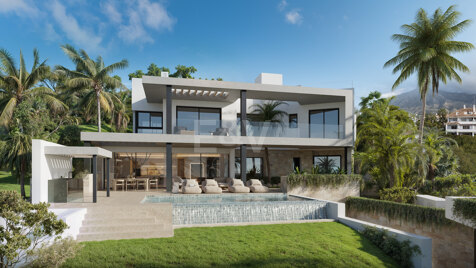 Exklusive 3-Villen-Entwicklung in Las Lomas del Marbella Club