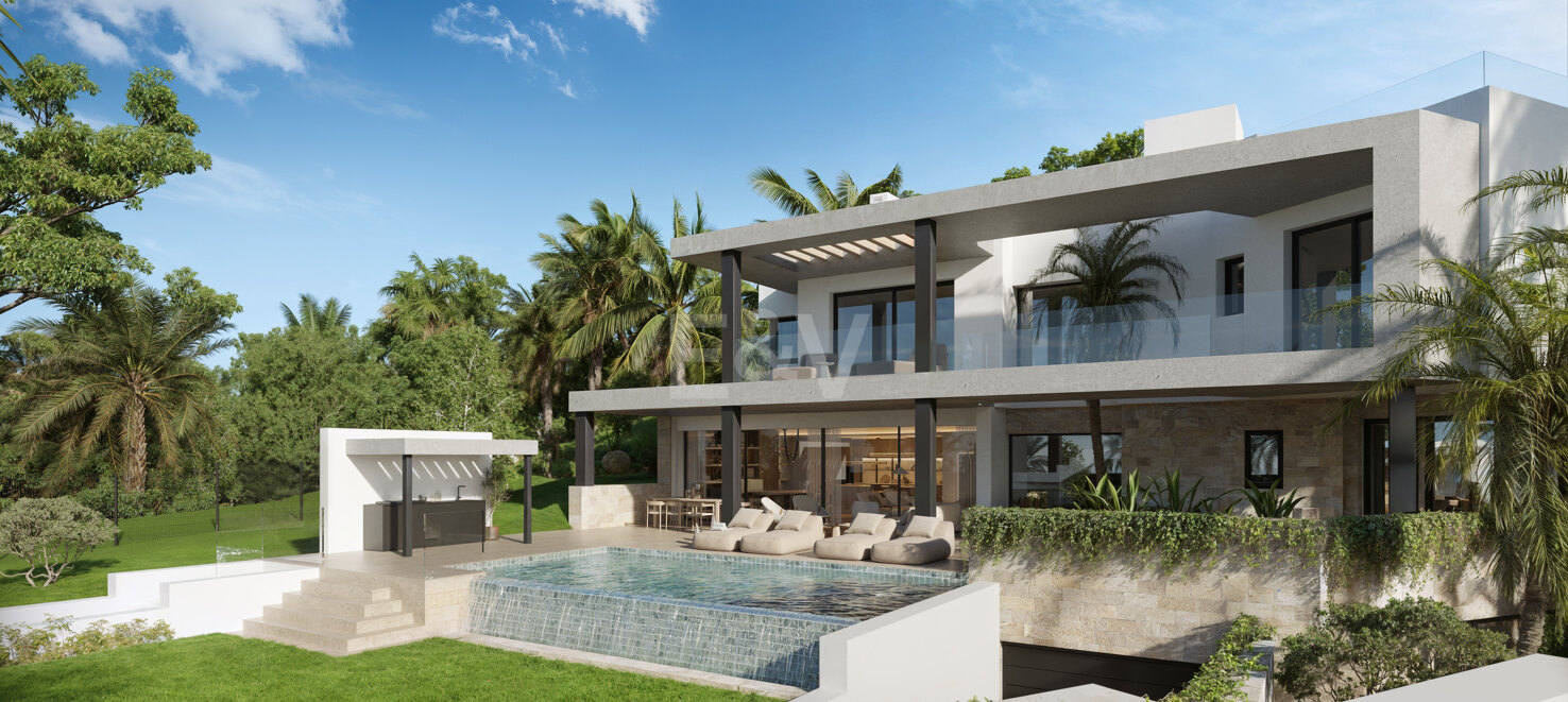 Exklusive 3-Villen-Entwicklung in Las Lomas del Marbella Club