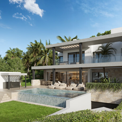 Exklusive 3-Villen-Entwicklung in Las Lomas del Marbella Club