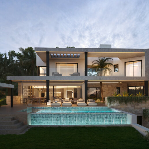 Exklusive 3-Villen-Entwicklung in Las Lomas del Marbella Club