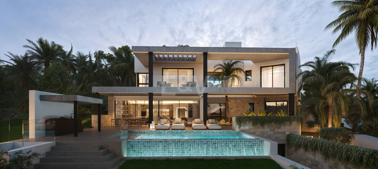 Exklusive 3-Villen-Entwicklung in Las Lomas del Marbella Club