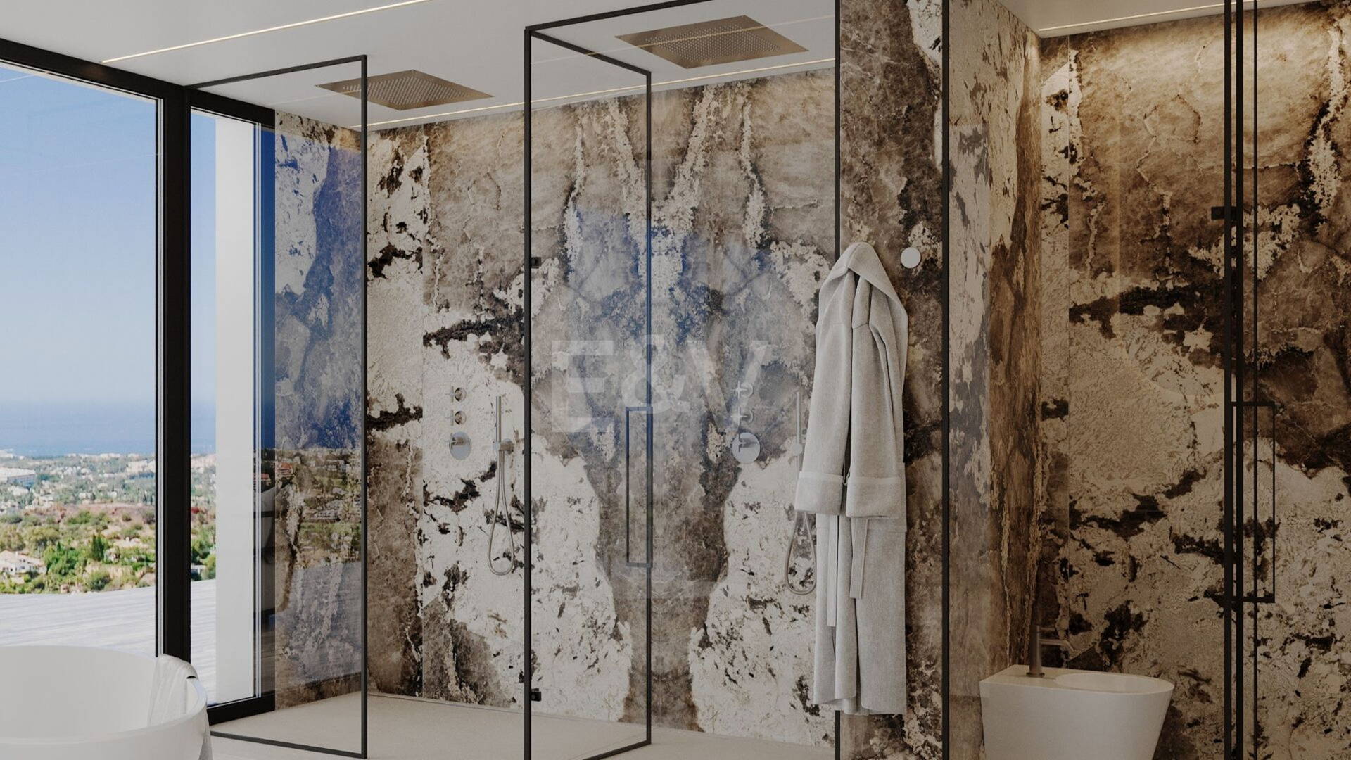 The Sky, Där himlen möter havet: Upphöjd lägenhet boende ovanför Marbella