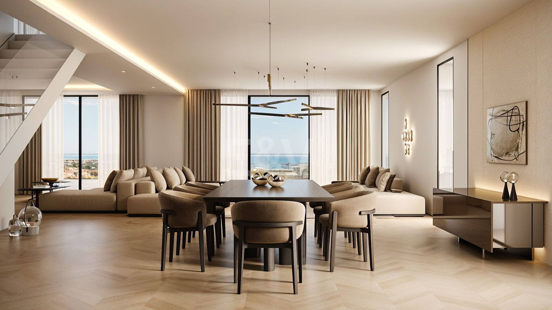 The Sky, Où le ciel rencontre la mer: Appartement élevé Vivre au-dessus de Marbella