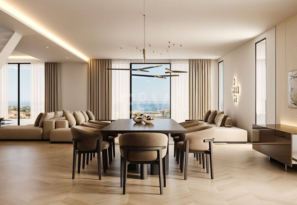 The Sky, Où le ciel rencontre la mer: Appartement élevé Vivre au-dessus de Marbella