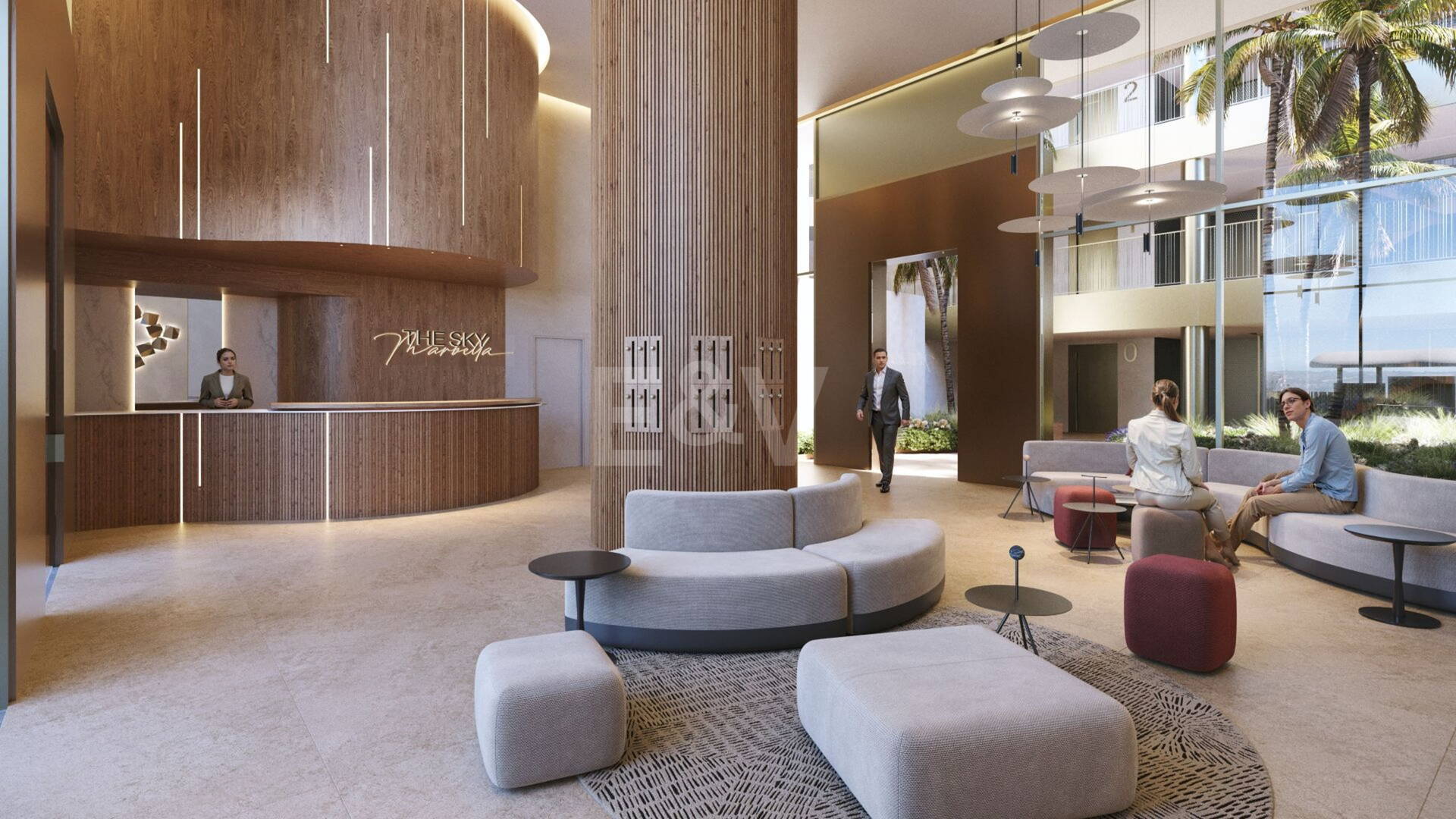 The Sky, Där himlen möter havet: Upphöjd lägenhet boende ovanför Marbella