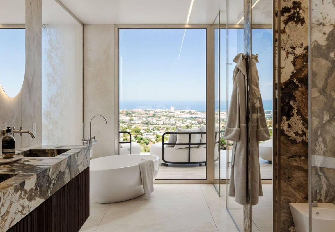 The Sky, Où le ciel rencontre la mer: Appartement élevé Vivre au-dessus de Marbella