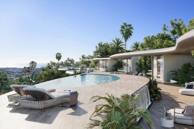 The Sky, Où le ciel rencontre la mer: Appartement élevé Vivre au-dessus de Marbella