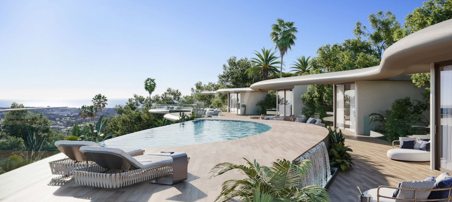 Donde el cielo se encuentra con el mar: Apartamento elevado que vive sobre Marbella