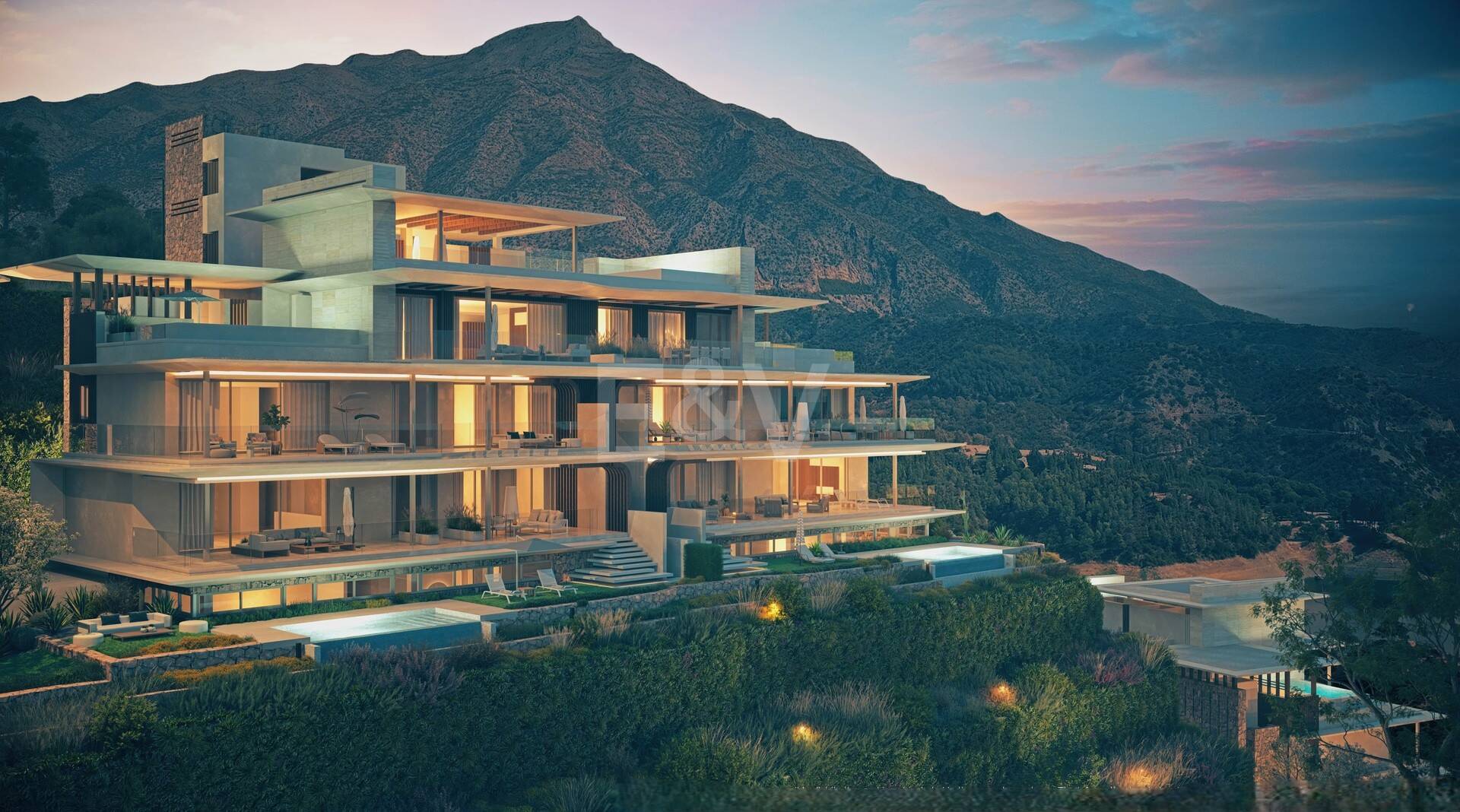 Mimosas - Real de la Quinta, Développement en Real de La Quinta, Benahavis