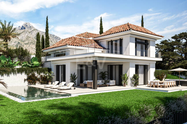 4our Villas, Upptäck ett mästerverk av lyxliv på Marbellas gyllene mil