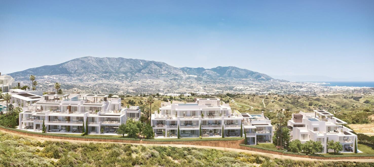 Apartments in La Mairena with Panoramic Views