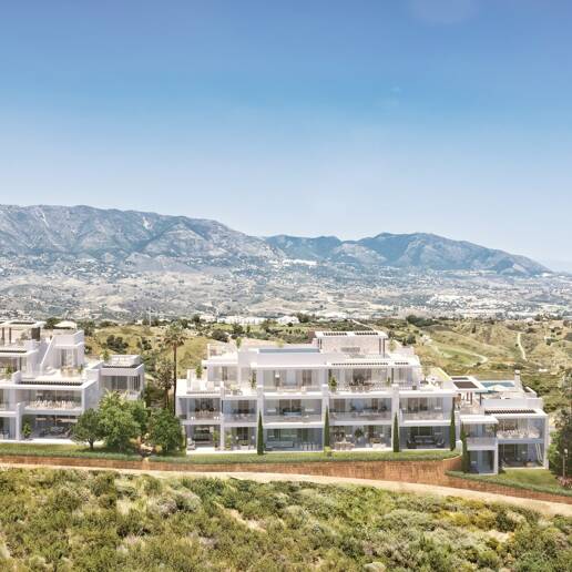 Apartments in La Mairena with Panoramic Views