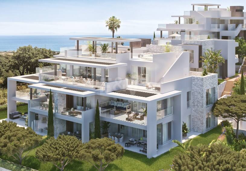 Ocean View, Ferienwohnungen in La Mairena mit Panoramablick