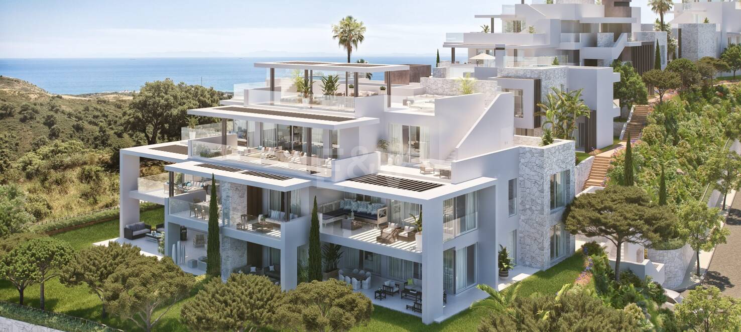 Apartments in La Mairena with Panoramic Views