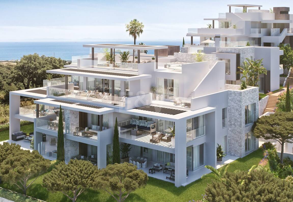 Ocean View, Ferienwohnungen in La Mairena mit Panoramablick