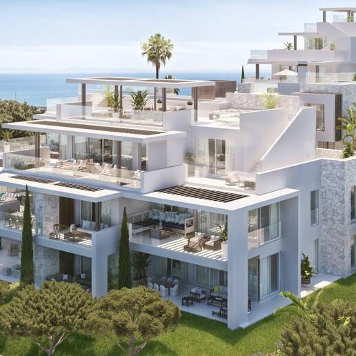 Apartments in La Mairena with Panoramic Views