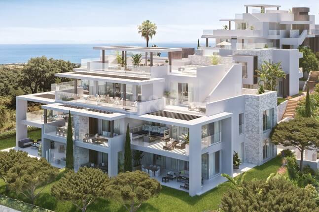 Ocean View, Ferienwohnungen in La Mairena mit Panoramablick