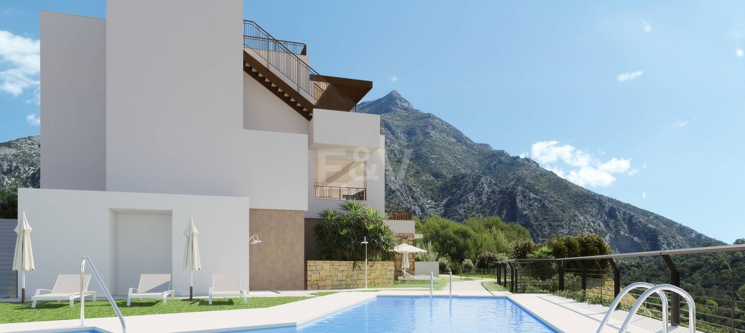 Residencias exclusivas con vistas a la montaña y al mar
