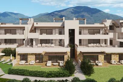 Almazara Forest, Exklusiva bostäder med utsikt över bergen och havet