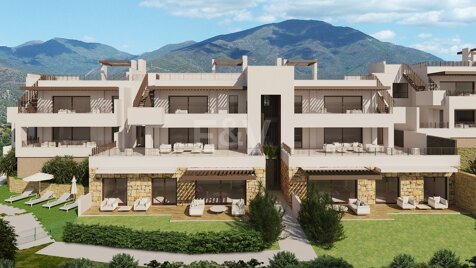 Exclusive residences with mountain and sea views