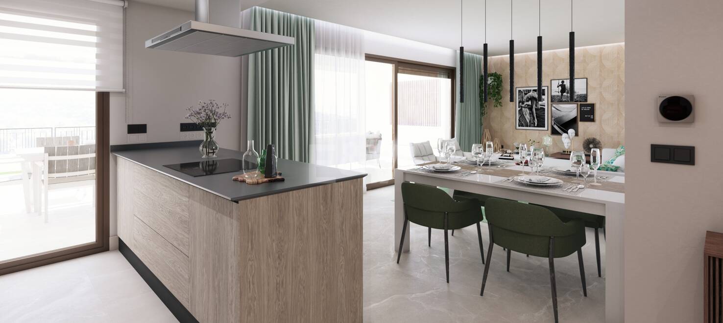 Residencias exclusivas con vistas a la montaña y al mar