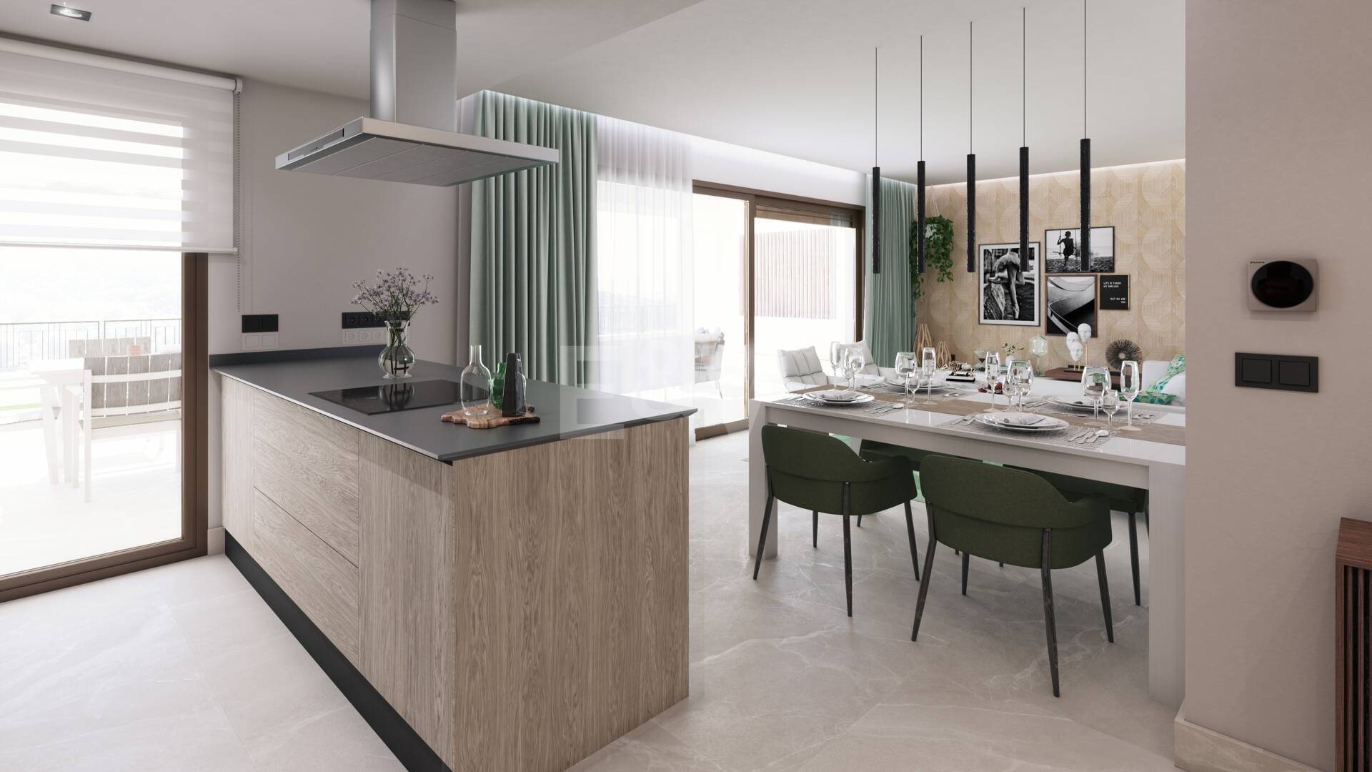 Almazara Forest, Residencias exclusivas con vistas a la montaña y al mar