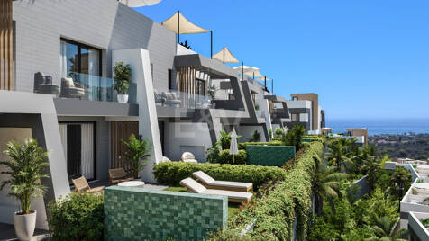 Serenity Hills, Vie contemporaine élevée avec vue panoramique sur la mer à Elviria Hills